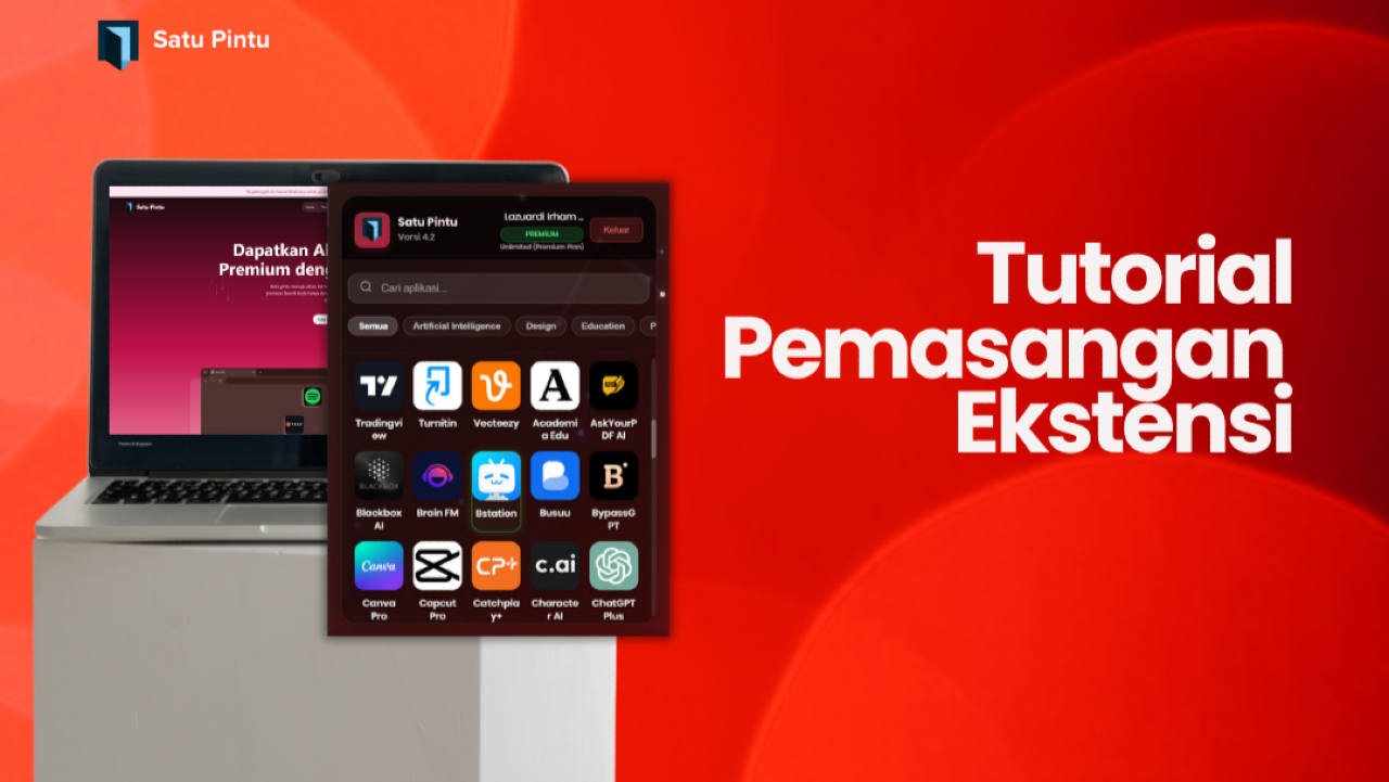 Cara Pemasangan Ekstensi Satu Pintu di Dekstop(Laptop/PC)